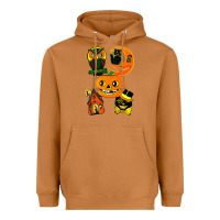 Meerkat Vintage Halloween Heavyweight Hoodie - minhPixels
