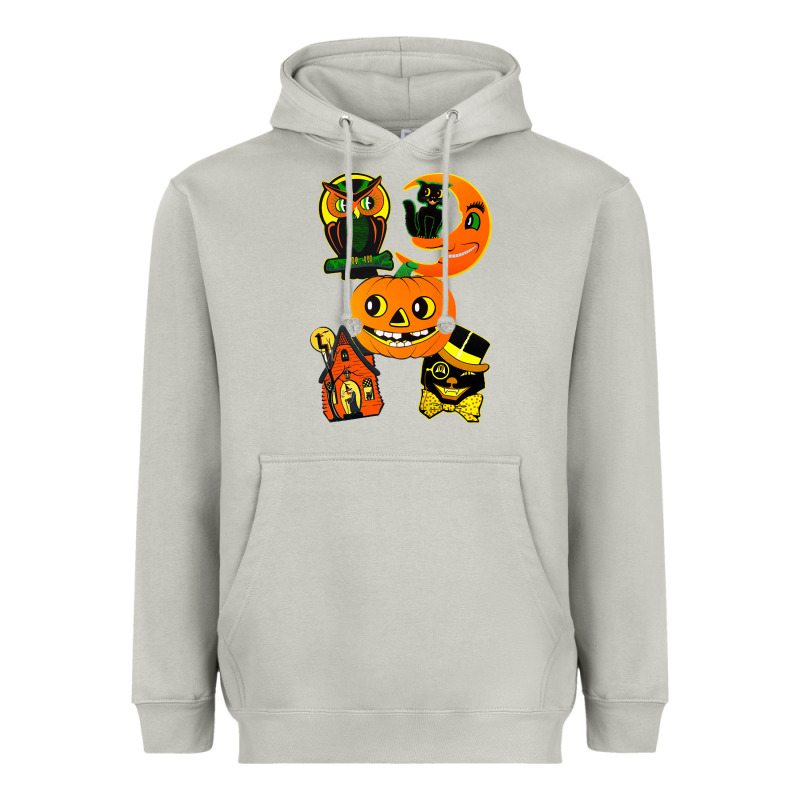 Vintage Halloween Heavyweight Hoodie by minhPixels | Teevron