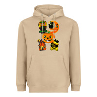 Mushroom Vintage Halloween Heavyweight Hoodie - minhPixels