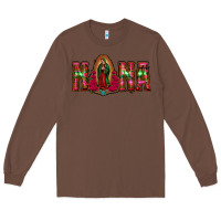 Chestnut nana floral aztec leopard Long Sleeve Tee - Jasminsmagicworld