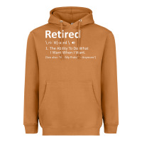 Meerkat Retired Definition Not My Problem Anymore Funny Retirement Heavyweight Hoodie - minhPixels