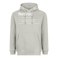 Moon Dust Retired Definition Not My Problem Anymore Funny Retirement Heavyweight Hoodie - minhPixels