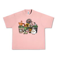 Salmon Farm animal coffee cups Urban Heavy Tee - HowdyJamesFarm