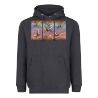 Smoke dinosaur pterodactyl sippy cup Heavyweight Hoodie - Artiststas