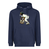 Navy Rickey Henderson Heavyweight Hoodie - minhPixels