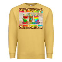 Antique Gold hello summer ice coffee Premium Sweatshirt - Artiststas