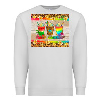 Dove Grey hello summer ice coffee Premium Sweatshirt - Artiststas