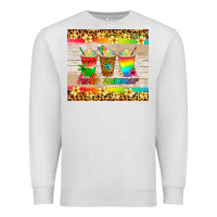 Oatmeal Heather hello summer ice coffee Premium Sweatshirt - Artiststas