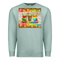 Seafoam hello summer ice coffee Premium Sweatshirt - Artiststas