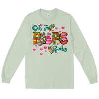Matcha Oh for peeps sake Easter Day Long Sleeve Tee - HowdyJamesFarm