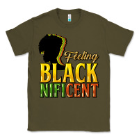 Army Green feeling blacknificent Classic Tee - NancyCooperArtShop
