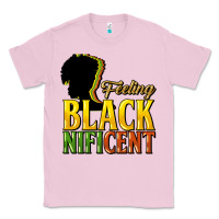 Bubblegum Pink feeling blacknificent Classic Tee - NancyCooperArtShop