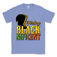 Colony Blue feeling blacknificent Classic Tee - NancyCooperArtShop