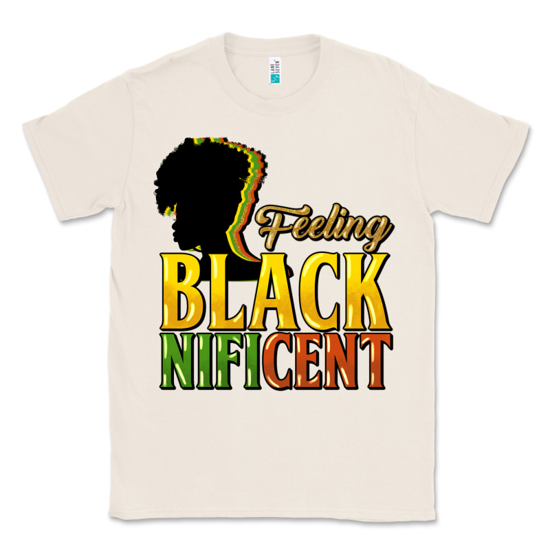 Feeling Blacknificent Classic Tee by NancyCooperArtShop | Teevron