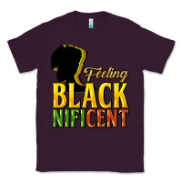Plum feeling blacknificent Classic Tee - NancyCooperArtShop