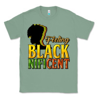 Sage feeling blacknificent Classic Tee - NancyCooperArtShop