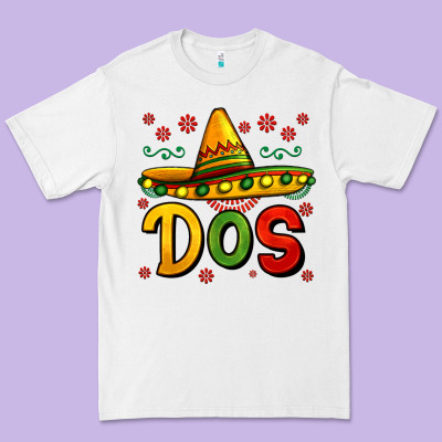 Dos My Second Mexican Birthday Premium Tee Designed By Jasminsmagicworld