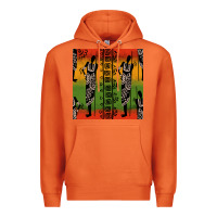 Carrot african silhouette seamless pattern Premium Hoodie - BundleAndBundleShop