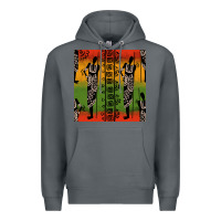 Rock african silhouette seamless pattern Premium Hoodie - BundleAndBundleShop