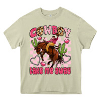Mossy cowboy take me away Heavy Core Tee - LillyAllenDesigns