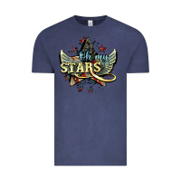 Vintage Denim Oh my stars America wings 4th of july Vintage Tee - HowdyJamesFarm