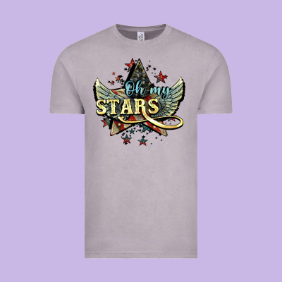 Oh My Stars America Wings 4th Of July Vintage Tee Designed By Howdyjamesfarm