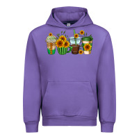 Tulip sunflowers coffee cups Urban Hoodie - AdoDesignShop