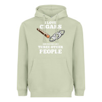 Matcha Funny Cigar Accessories Gift Set Cigar Lover Smokers Party Heavyweight Hoodie - minhPixels