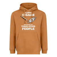 Meerkat Funny Cigar Accessories Gift Set Cigar Lover Smokers Party Heavyweight Hoodie - minhPixels