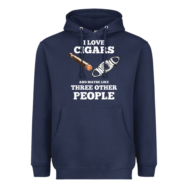 Funny Cigar Accessories Gift Set Cigar Lover Smokers Party Heavyweight Hoodie by minhPixels | Teevron