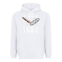 White Funny Cigar Accessories Gift Set Cigar Lover Smokers Party Heavyweight Hoodie - minhPixels