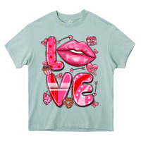 Arona love with lips Heavy Core Tee - LillyAllenDesigns