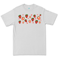 Dove Grey strawberry Premium Tee - Jasminsmagicworld