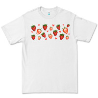 White strawberry Premium Tee - Jasminsmagicworld