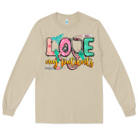 Mushroom love my patients Long Sleeve Tee - CowGirlArtShop