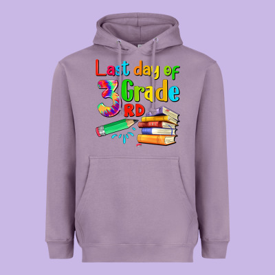 Last Day Of Third Grade Heavyweight Hoodie Designed By Artiststas