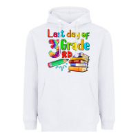 White last day of third grade Heavyweight Hoodie - Artiststas