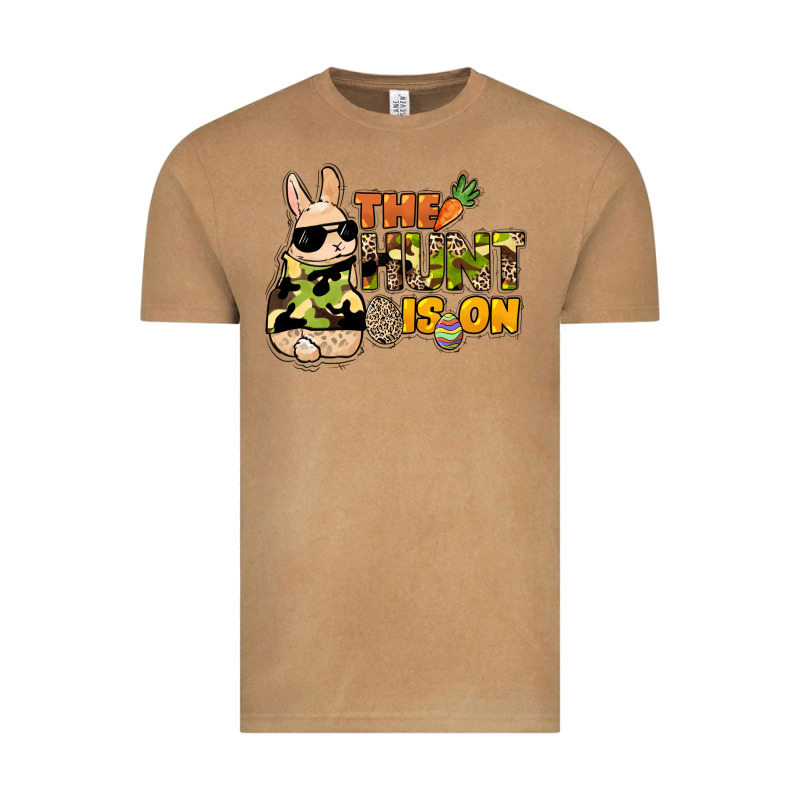 The Hunt Is On Easter Day Vintage Tee by HowdyJamesFarm | Teevron