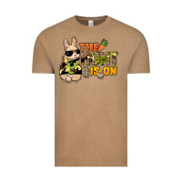 Vintage Coffee The hunt is on Easter Day Vintage Tee - HowdyJamesFarm
