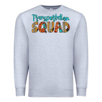 Heather Grey transportation squad Premium Sweatshirt - Artiststas