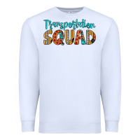 White transportation squad Premium Sweatshirt - Artiststas