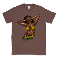 Chestnut black woman Classic Tee - NancyCooperArtShop