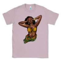 Lilac black woman Classic Tee - NancyCooperArtShop