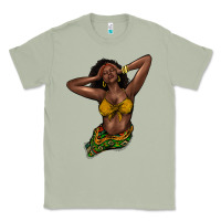 Matcha black woman Classic Tee - NancyCooperArtShop