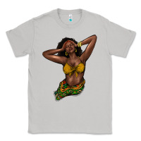 Moon Dust black woman Classic Tee - NancyCooperArtShop
