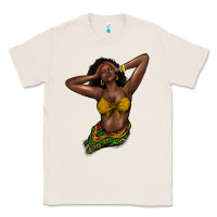 Natural black woman Classic Tee - NancyCooperArtShop