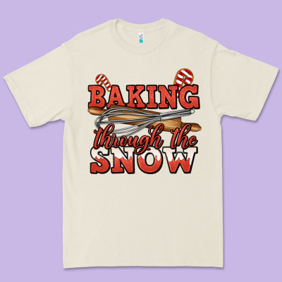 Baking Through The Snow Christmas Premium Tee Designed By Jasminsmagicworld