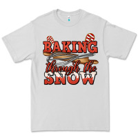 Dove Grey baking through the snow christmas Premium Tee - Jasminsmagicworld
