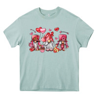 Arona valentine's day gnomes Heavy Core Tee - LillyAllenDesigns