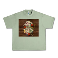 Oil Green kinda emotional with skeleton Urban Heavy Tee - TumblerDesignByShophia